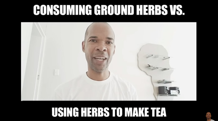 Consuming Dr. Sebi Ground Herbs vs Using Them In Tea